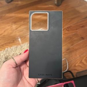 Casemate matte black square iPhone 14 pro max Case